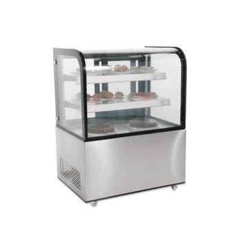 Polar gekoelde vitrine met gebogen glas 270L, Ophalen of Verzenden