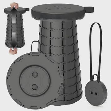Draagbare Opvouwbare Kruk - Compacte Campingstoel, Lichtgewi, Verzenden, Nieuw