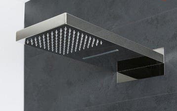 Best Design luxe wand-hoofddouche 55 x 23 waterval chroom, Ophalen of Verzenden, Nieuw, Chroom, Douche