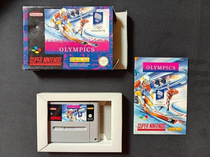 Nintendo - Snes - super nintendo - winter Olympics, Spelcomputers en Games, Spelcomputers | Overige Accessoires