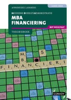 MBA Financiering met resultaat 4e druk Theorie 9789463172844, Boeken, Studieboeken en Cursussen, Verzenden, Zo goed als nieuw