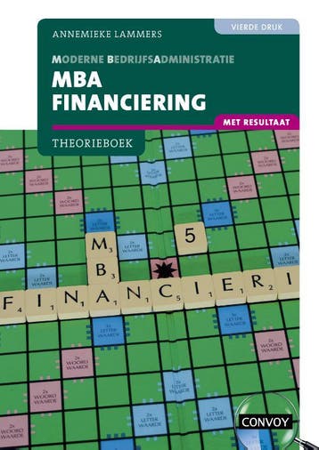 MBA Financiering met resultaat 4e druk Theorie 9789463172844, Boeken, Verzenden, Zo goed als nieuw