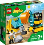 LEGO Duplo Truck en Graafmachine met Rupsbanden - 10931 (Nie, Verzenden, Nieuw