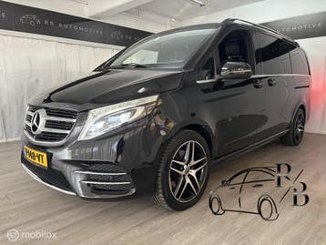 Mercedes-Benz V-Klasse 250d Lang DC Avantgarde AUTOMAAT VOL, Automaat, Gebruikt, Lederen bekleding, Zwart
