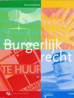 Burgerlijk recht bronnenboek ISBN 9789089748829, Boeken, Ophalen of Verzenden, Zo goed als nieuw, HBO