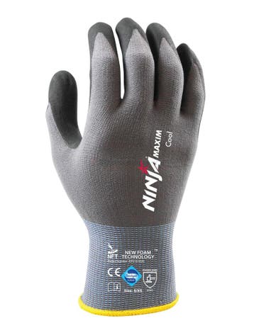 Werkhandschoenen Ninja Maxim Cool 12 paar Maat 10, Verzenden