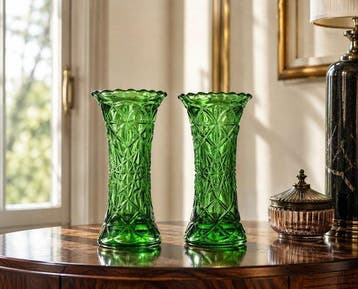 Hermanova Hut - František Peený - Vaas - Glas, Antiek en Kunst
