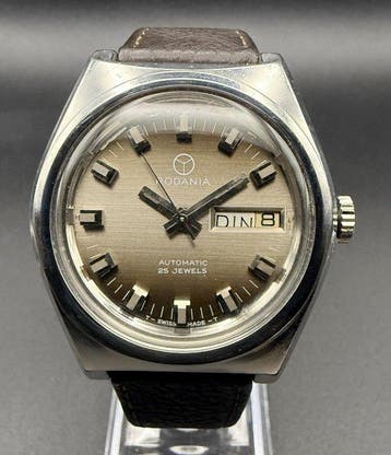 Rodania - Automatic Day-Date – Cal. AS 2066 - Zonder, Nieuw