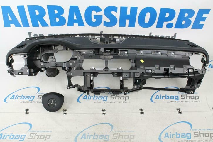 Airbag set Dashboard wit stiksel Mercedes X Klasse w470, Auto-onderdelen, Dashboard en Schakelaars, Gebruikt, Mercedes-Benz