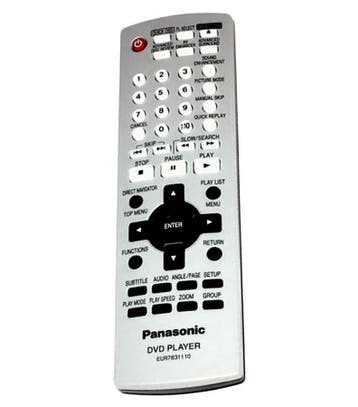Afstandsbediening Panasonic EUR7631110R dvd-s29, Ophalen of Verzenden, Nieuw, Origineel
