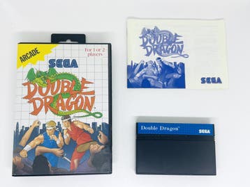 Sega Master System - Double Dragon - Blue Label, Spelcomputers en Games, Games | Sega, Verzenden, Gebruikt