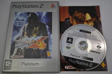Tekken 4 - Platinum (PS2 PAL), 1 speler, Verzenden, Zo goed als nieuw