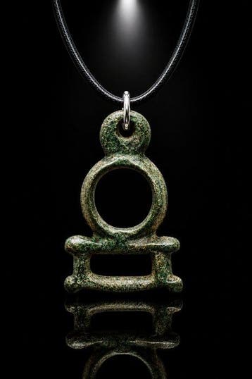 Keltische beschermende hanger - Brons Amulet (Zonder