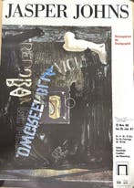 Jasper Johns - Very rare exhibition poster, originally