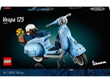 LEGO Vespa 125 - Bouwset voor Volwassenen - 1106 onderdelen, Verzenden, Nieuw