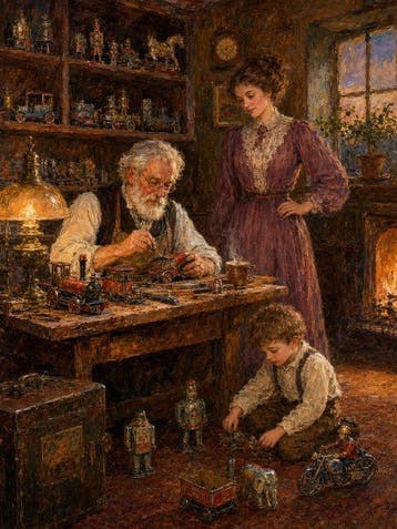 Shayer - The Last Toymaker’s Room - XL - 60x80cm - 1/1