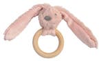 Happy Horse Konijn Richie Houten Bijtring - Oudroze - Bab..., Kinderen en Baby's, Speelgoed | Knuffels en Pluche, Verzenden, Nieuw