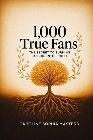 9781456681975 1,000 True Fans Caroline Sophia Masters, Boeken, Verzenden, Nieuw, Caroline Sophia Masters