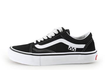 Vans Sneakers Jongens in maat 38½ Zwart, Jongen of Meisje, Schoenen, Zo goed als nieuw, Vans