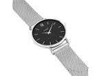Cluse Minuit - Polshorloge - 33 mm - Zwart, Kleding | Dames, Verzenden, Nieuw