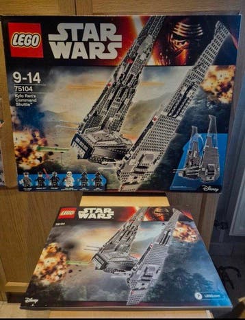 Lego Set - 75104 - Star Wars - Kylo Rens Command Shuttle, Nieuw