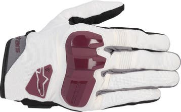 Alpinestars Chrome Womens Off Wit Burgundy Handschoenen, Nieuw met kaartje, Verzenden, Alpinestars, Dames