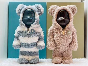 Medicom Toy - BE@RBRICK GELATO PIQUE 400% Bearbrick set of 2, Antiek en Kunst, Kunst | Designobjecten