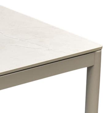 Joshua lounge tuintafel 120x79xH43 aluminium latte, Ophalen of Verzenden, Nieuw