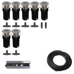 7x LED inbouw spot - 12V - 3 watt - 41mm - complete set, Ophalen of Verzenden, Nieuw