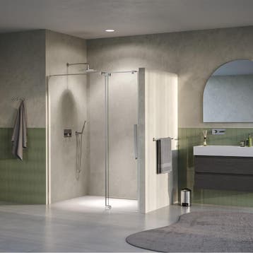 Brauer Stellar - Nisdeur - 2-Delig - Draaiend - Helder Glas, Ophalen of Verzenden, Nieuw, Rvs