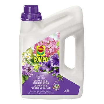 Balkonplanten en geraniums voeding | Compo | 2.5 liter, Verzenden