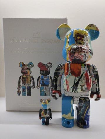 Medicom Toy - Bearbrick 400% & 100% Jean-Michel “Special”