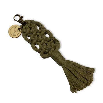 Sleutelhanger Boho - Diverse kleuren - Katoen - Macramé -, Verzamelen, Sleutelhangers, Ophalen of Verzenden, Nieuw, Overige typen