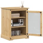 vidaXL Hifi-meubel Corona 60x50x82 cm massief grenenhout, Verzenden, Nieuw, Grenenhout
