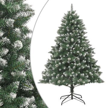 Kerstboom 180cm | Met Dennenappels | Tweedekansje | OP=OP, Diversen, Kerst, Ophalen of Verzenden, Gebruikt