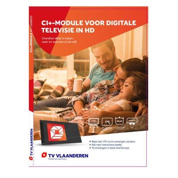 TV Vlaanderen CI+ Cam 803 Module met geïntegreerde Smartcard, Ophalen of Verzenden, Nieuw