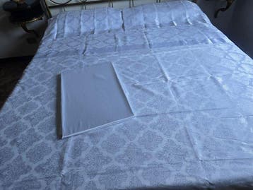 Laken (4) - 260 cm - 230 cm - Vintage pak