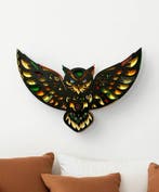 Krzysztof Gudanski - Owl - Animal Flow, Relief, Antiek en Kunst