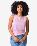 HEMA Damessinglet Noah jersey lila, Kleding | Dames, Verzenden, Nieuw