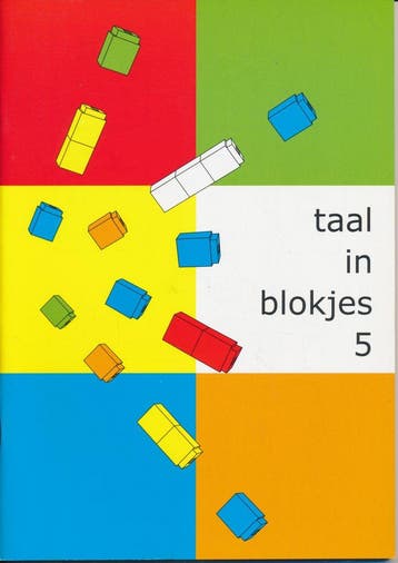 Taal in Blokjes werkschrift 5 zwart/witte versie (per stuk), Boeken, Schoolboeken, Verzenden, Nieuw