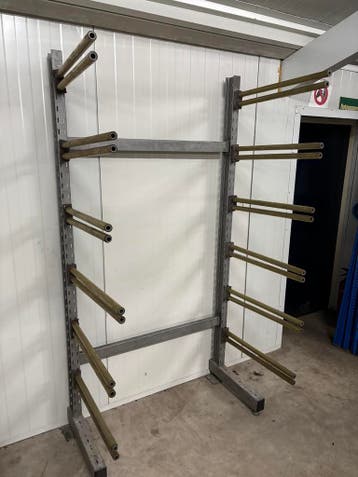 Professionele Autoruiten Stelling / Ruitenrek / Opslagrek, Ophalen, Gebruikt