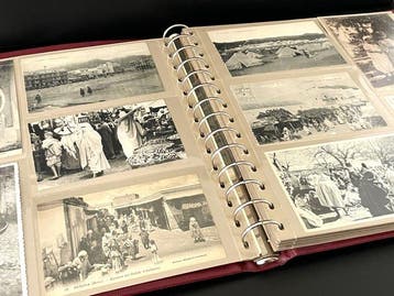 Marokko - Tanger, Tetouan, Casablanca, ... - Ansichtkaart, Verzamelen, Gelopen