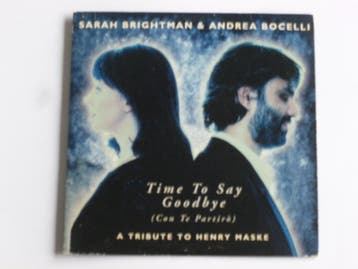 Sarah Brightman & Andrea Bocelli - Time to say goodbye (CD S, Ophalen of Verzenden, Zo goed als nieuw