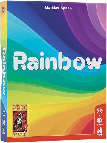 Rainbow - Kaartspel | 999 Games - Kaartspellen, Hobby en Vrije tijd, Gezelschapsspellen | Kaartspellen, Verzenden, Nieuw