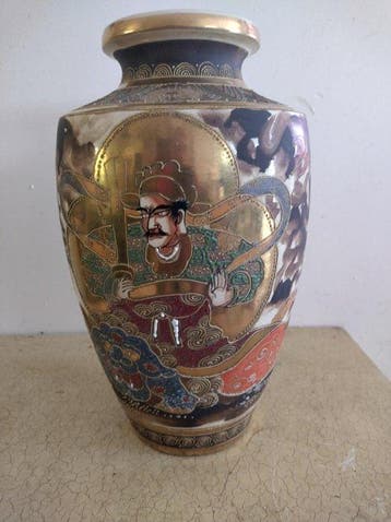 Vaas SATSUMA - Terracotta - Japan - Meiji periode