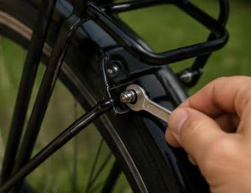 Kalloy FB1202C Spatbordstang 24 mat zwart (Fietsonderdelen), Ophalen of Verzenden, Nieuw, Derailleur of Ketting