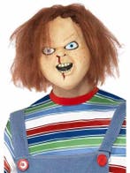 Chucky masker met haar, Ophalen of Verzenden, Nieuw
