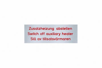 Originele standkachel sticker, Auto diversen, Ophalen of Verzenden