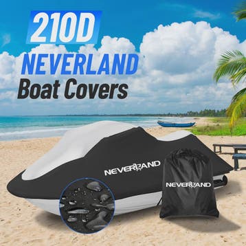 Waterdichte Bootkap 210D Heavy Duty voor V-romp boten (15-35, Verzenden, Nieuw