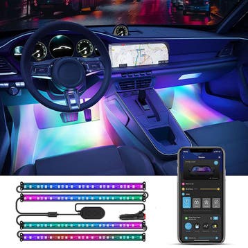 Govee slimme auto ledstrip RGBIC - 4x30 cm, Ophalen of Verzenden, Nieuw